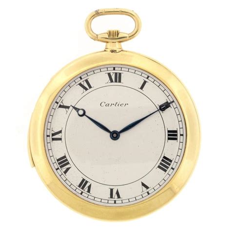 cartier pocket gold enamelled1905|Cartier Pocket Watches .